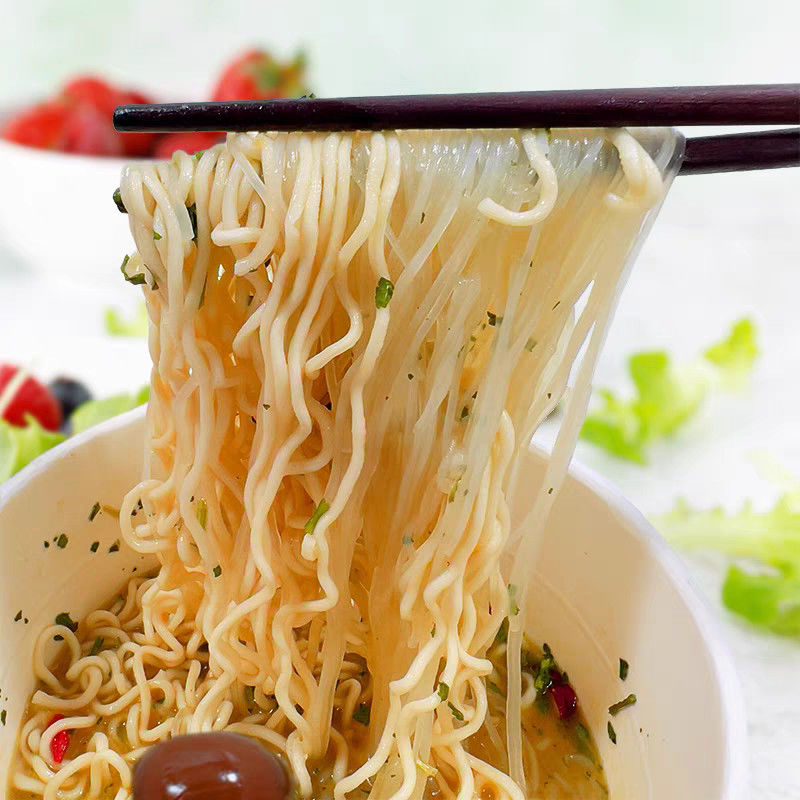 চাইনিজ কাপ ইনস্ট্যান্ট নুডলস সঙ্গে Vermicelli চংকিং হটপট স্বাদ স্যুপ নুডলস
