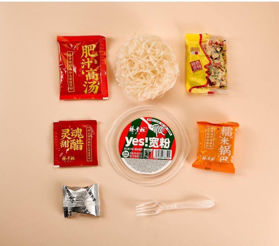 ঐতিহ্যবাহী চীনা মিষ্টি আলু Vermicelli 183g হংকং স্টাইল সমৃদ্ধ রস স্বাদ সঙ্গে